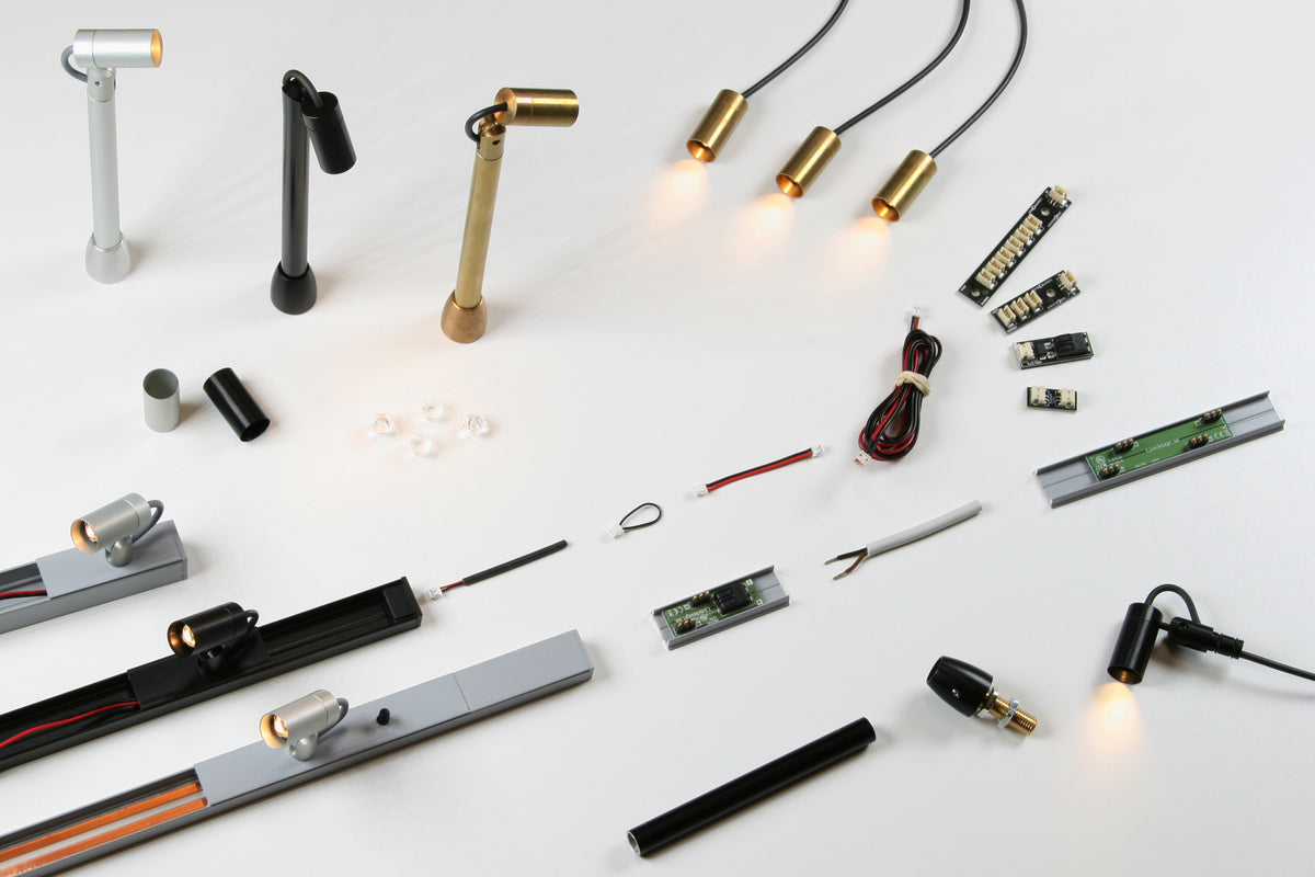 Showcase Light Rails Miniature Showcase Lighting... – Specialist Lighting Distributors